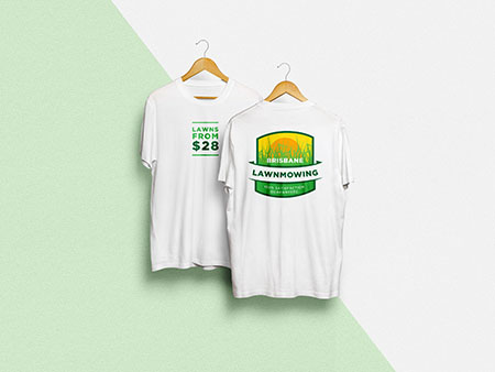 Lawn Mowing Branding Design Brisbane